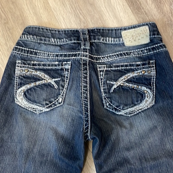 Silver Aiko Distressed Skinny Jeans - Picture 12 of 12